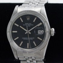 Rolex Vintage Date Ref 1501 Stainless Steel Black Dial